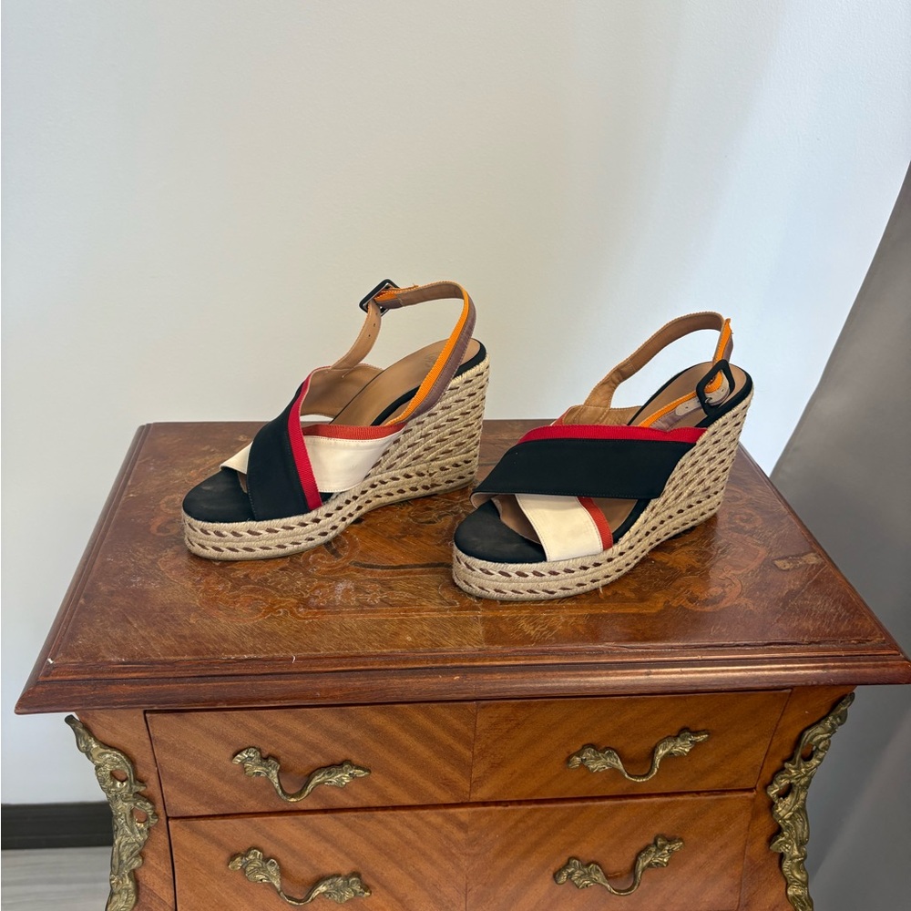 Castaner Multicolor Wedge Espadrille Sandals Size 39
